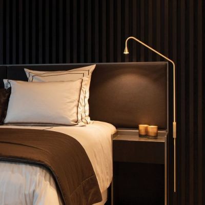 Trizo21 Austere-Wall Wandlamp - Wit - Met stekker & dimmer