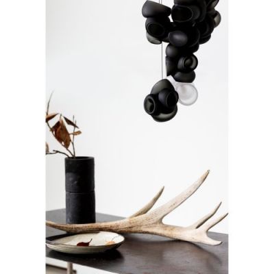 Bocci 100.1 Random Hanglamp - Grijs - 40 mm plafondkapje