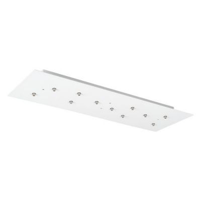 Bocci 100.11 Random Hanglamp - Transparant - Rechthoekige plafondkap