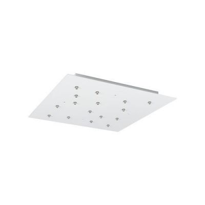 Bocci 100.16 Random Hanglamp - Transparant - Vierkante plafondkap