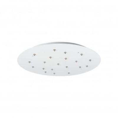 Bocci 100.20 Random Hanglamp - Grijs met transparant - Ronde plafondkap