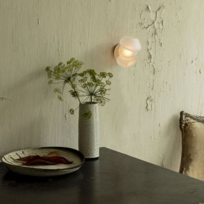 Bocci 100s Brass Wandlamp - Grijs