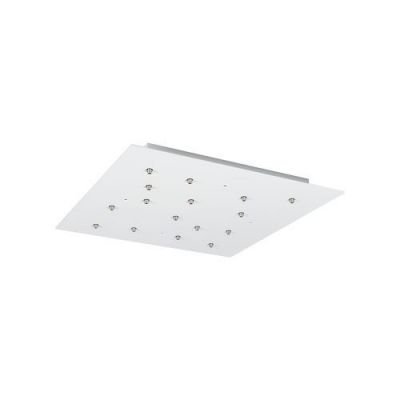 Bocci 28.16 Random Hanglamp - Transparant - Vierkante plafondkap