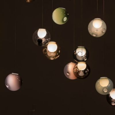 Bocci 28.3 Random Hanglamp - Transparant