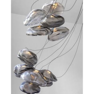 Bocci 73.1 Semi-Rigid Hanglamp - Taupe - 7 mm plafondkapje