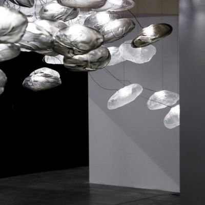 Bocci 73.1 Semi-Rigid Hanglamp - Taupe - 7 mm plafondkapje