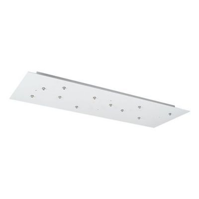 Bocci 73.11 Random Hanglamp - Transparant - Rechthoekige plafondkap