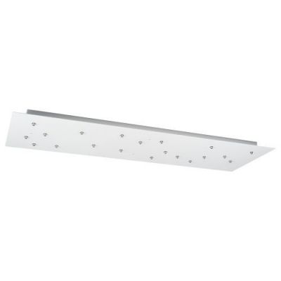 Bocci 73.20 Random Hanglamp - Transparant - Rechthoekige plafondkap