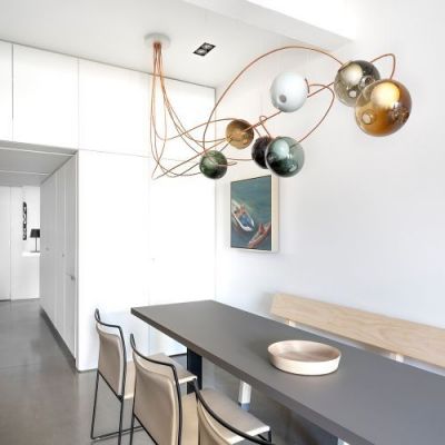 Bocci 28.1c Copper Hanglamp - Transparant