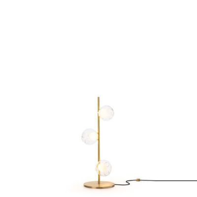 Bocci 28.3 Short Vloerlamp - Transparant - Messing base