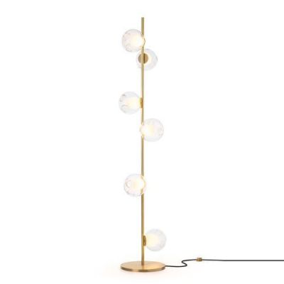 Bocci 28.6 Vloerlamp - Transparant - Messing base