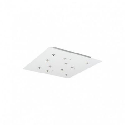 Bocci 84.11 Random Hanglamp - Roze - Vierkante plafondkap
