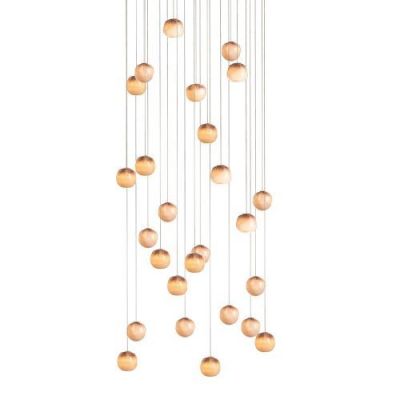 Bocci 84.26 Random Hanglamp - Roze - Ronde plafondkap