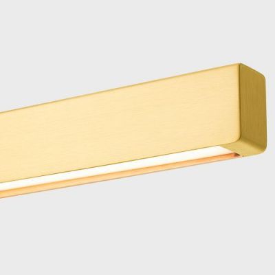 Anour I Model Cordless Hanglamp - 100 cm - Geborsteld messing
