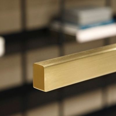 Anour I Model Cordless Hanglamp - 100 cm - Geborsteld messing