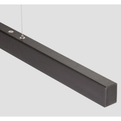 Anour I Model Cordless Hanglamp - 150 cm - Gebruind koper