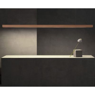 Anour I Model Cordless Hanglamp - 200 cm - Geborsteld koper