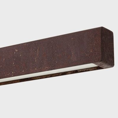 Anour I Model Cordless Hanglamp - 200 cm - Roest staal
