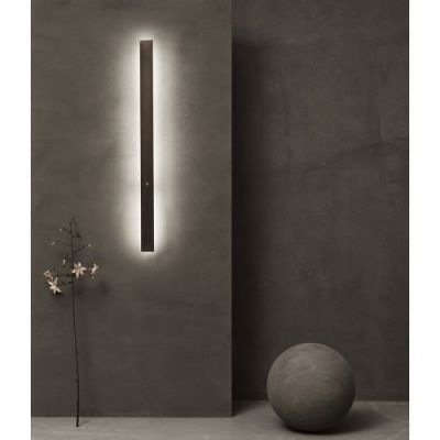 Anour Divar Wandlamp - 50 cm - Gebruind koper