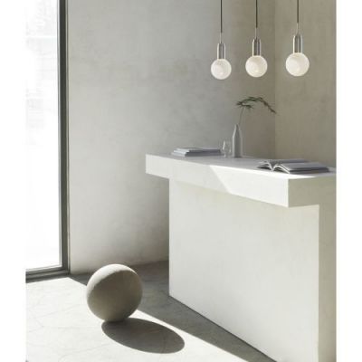 Anour Donya Sphere Hanglamp - Geborsteld roestvrij staal