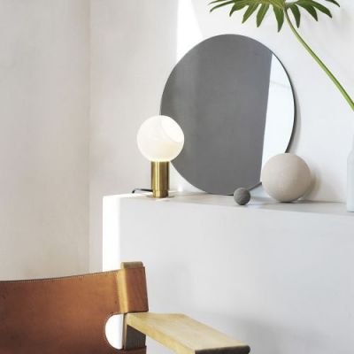 Anour Donya Sphere Tafellamp - Gepolijst messing