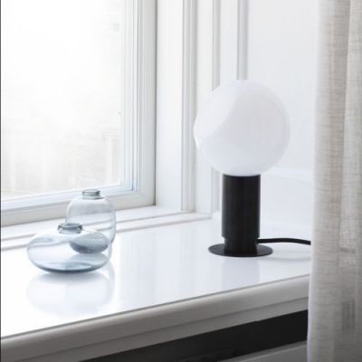 Anour Donya Sphere Tafellamp - Zwart PVD