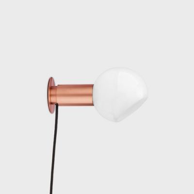 Anour Donya Sphere Wandlamp - Geborsteld koper