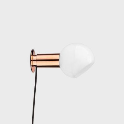 Anour Donya Sphere Wandlamp - Gepolijst koper