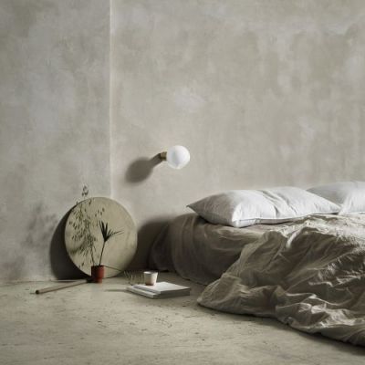Anour Donya Sphere Wandlamp - Gepolijst koper