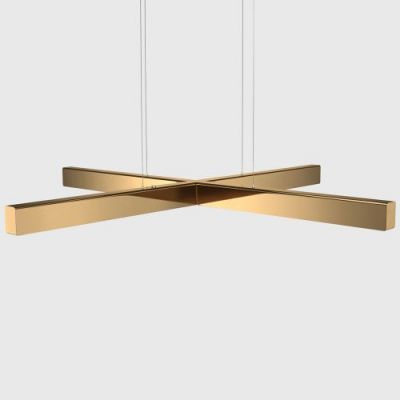 Anour X Model Hanglamp - Gepolijst messing