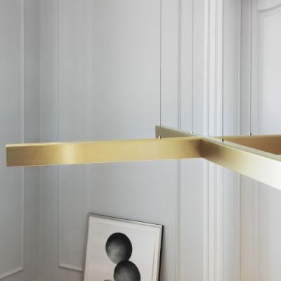 Anour X Model Hanglamp - Gepolijst messing