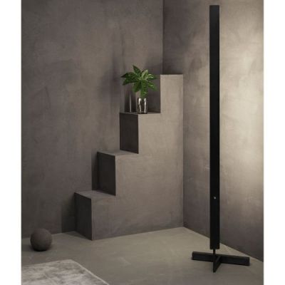 Anour F Model Vloerlamp - Blauw staal