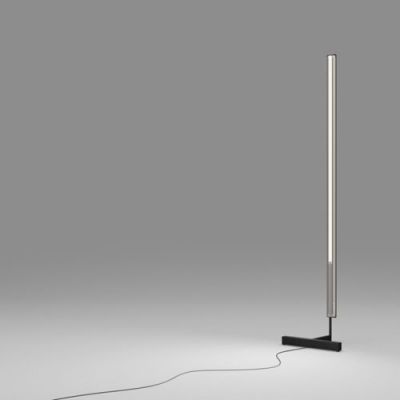 Anour F Model Vloerlamp - Gepolijst roestvrij staal