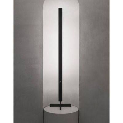 Anour F Model Vloerlamp - Gepolijst roestvrij staal