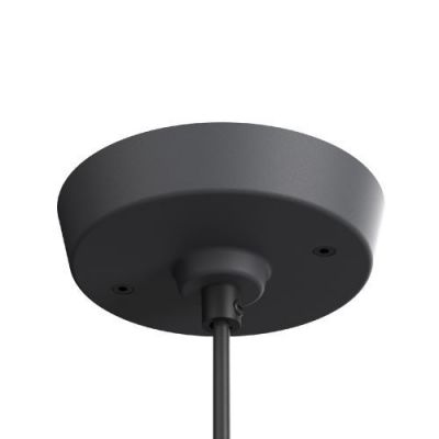 Tonone Bella Hanglamp - Donkergrijs - Messing
