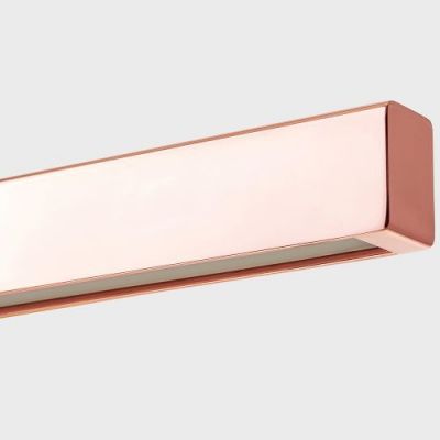 Anour I Model Wandlamp - 100 cm - Gepolijst koper