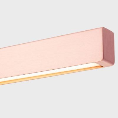Anour I Model Wandlamp - 150 cm - Geborsteld koper