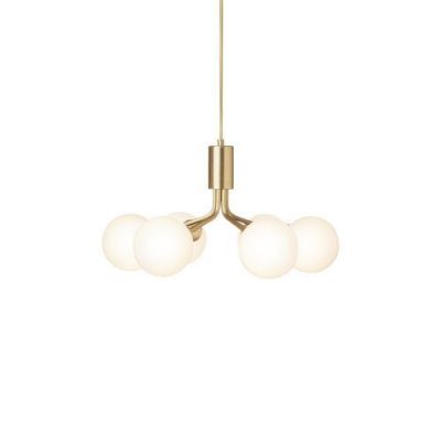 Nuura Apiales 6 Hanglamp - Messing - Opaal