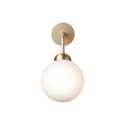 Nuura Apiales Bedrade Wandlamp - Messing - Opaal
