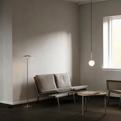 Nuura Miira 1 Hanglamp - Messing - Opaal
