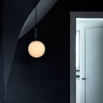 Nuura Miira 1 Large Hanglamp - Grijs - Opaal