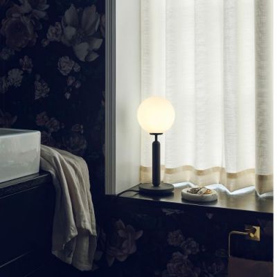 Nuura Miira Tafellamp - Messing - Opaal