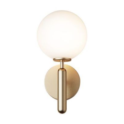 Nuura Miira Wandlamp - Messing - Opaal