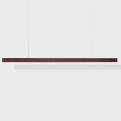 Anour I Model Cordless Aura Hanglamp - 150 cm - Roestkleurig staal