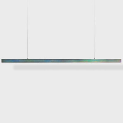 Anour I Model Cordless Aura Hanglamp - 200 cm - Donker opaal chroom