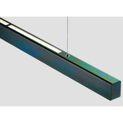 Anour I Model Cordless Aura Hanglamp - 200 cm - Donker opaal chroom
