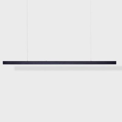 Anour I Model Cordless Aura Hanglamp - 250 cm - Blauw roestvrij staal