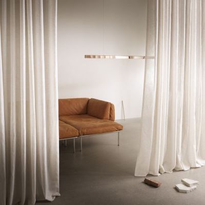 Anour I Model Cordless Aura Hanglamp - 250 cm - Gepolijst koper