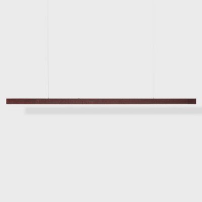Anour I Model Cordless Aura Hanglamp - 250 cm - Roestkleurig staal