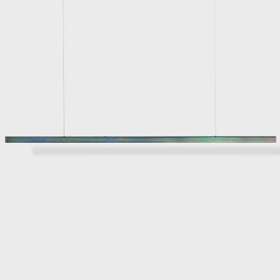 Anour I Model Cordless Aura Hanglamp - 300 cm - Donker opaal chroom